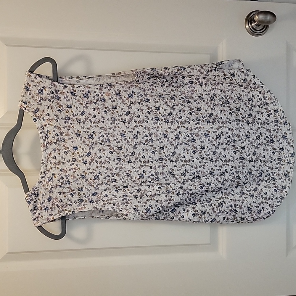 Lucky Brand Sleeveless Top with Floral Print - Picture 3 of 3